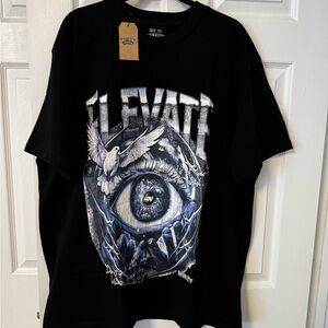 Elevate Graphic Tee - Black